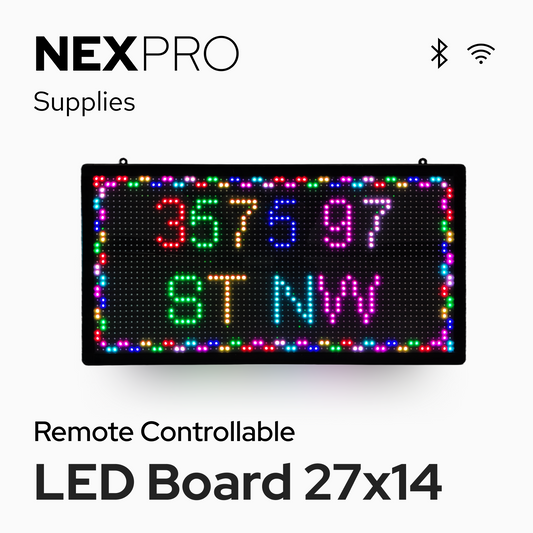 NEXPRO 27x14 inch Full-color LED Digital Sign P10