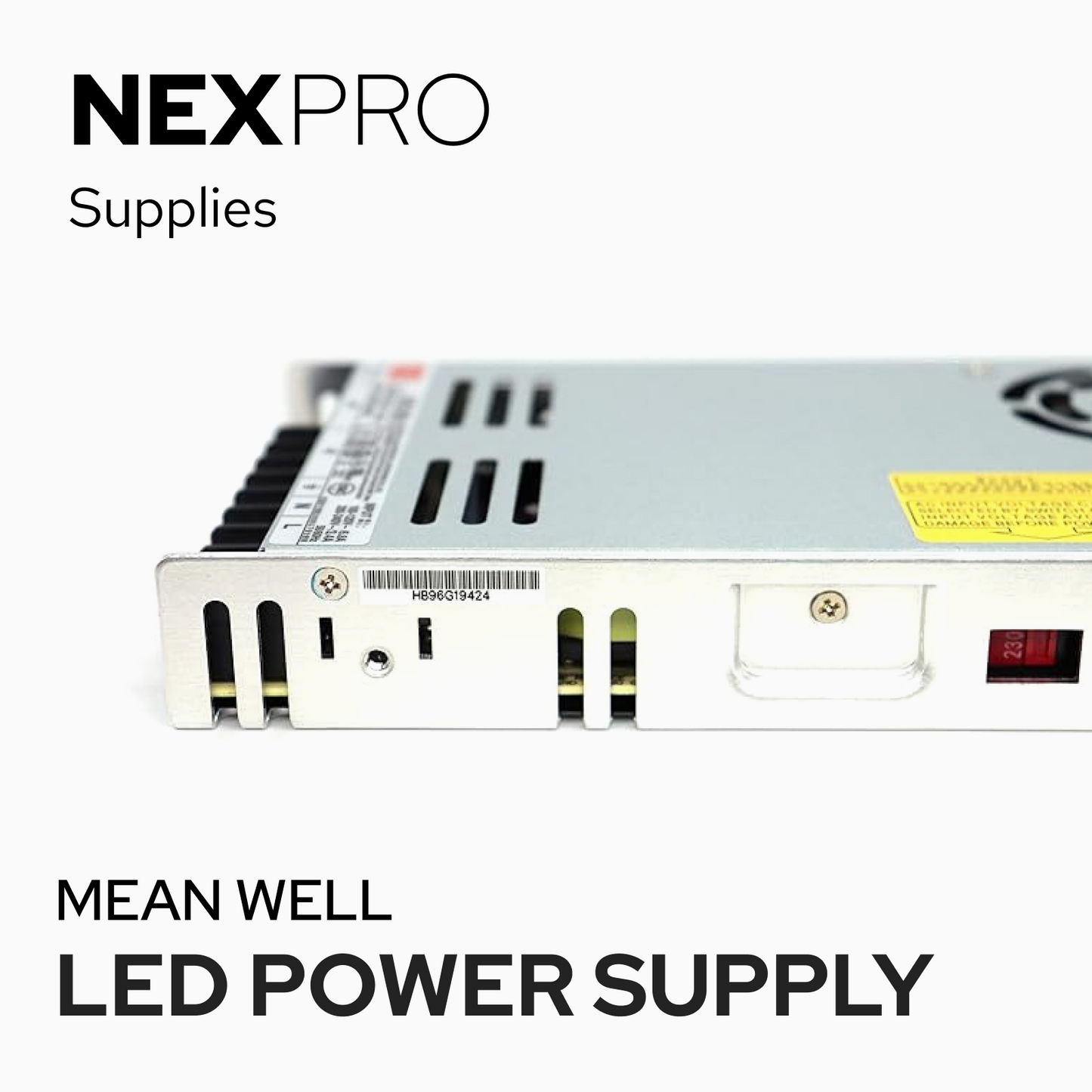 Mean Well LRS-350-12 AC/DC Switching Power Supply 348W 12V 29Amp Single Output Provided by KAINSC Products