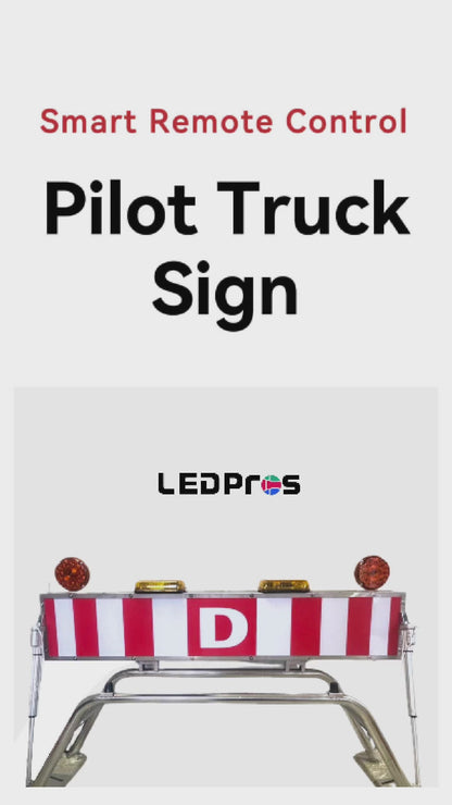 Auto Pilot Truck Sign